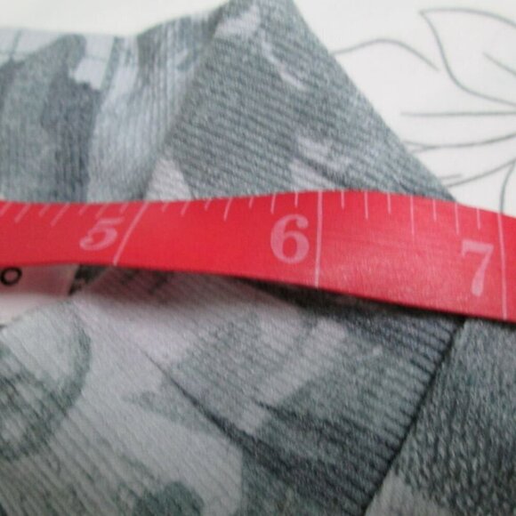 Urban Revivo Mini Dress in All-Over Gray Print-XL-NWOT - Picture 9 of 16